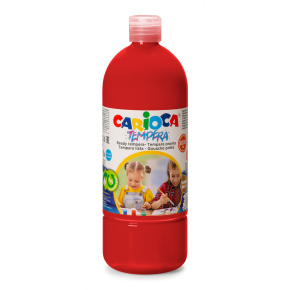 Tempera prémiové kvality 1000ml - červená