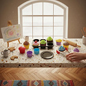 Magnetické cupcakes 25ks 