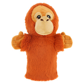 Keel Toys SE3076-4 Keeleco Orangutan - eko plyšový maňásek na ruku 27 cm
