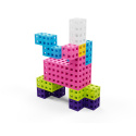 Stavebnice meli cube 50ks pastel