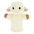 Keel Toys SE3077-5 Keeleco Ovečka - eko plyšový maňásek na ruku 27 cm