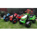 Velký traktor - zelený