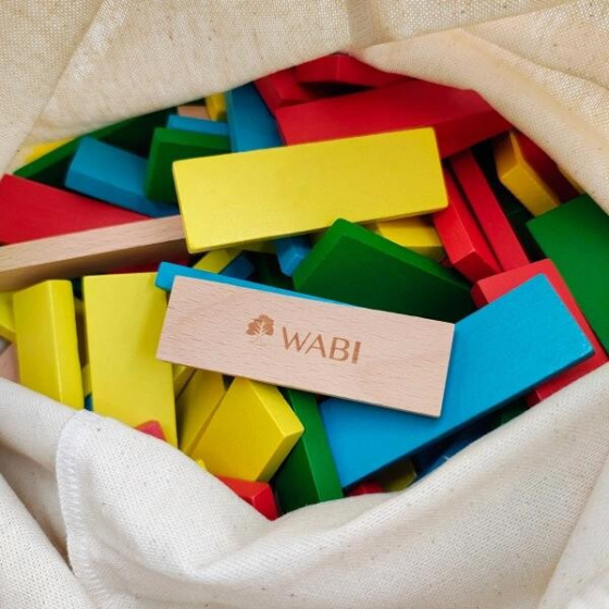 Stavebnice Wabi Planks 8cm - 100ks