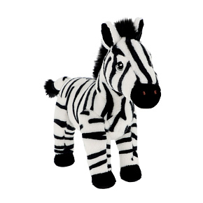Keel Toys SE3699 Keeleco Zebra - ekoplyšová hračka 25 cm