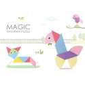 Magic magnetic tangram 100ks