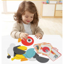 Dřevěná skládačka sova montessori